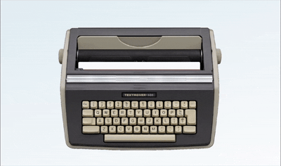 Electric typewriter